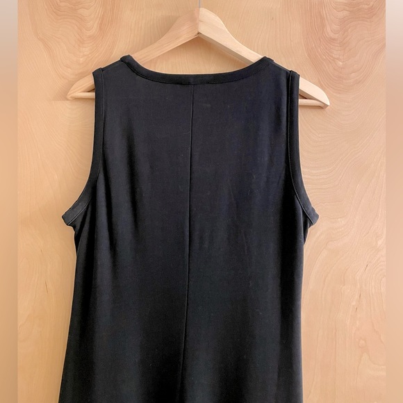 NWT J. Crew High Low Maxi Dress in Black. Sold out online! - Picture 8 of 10